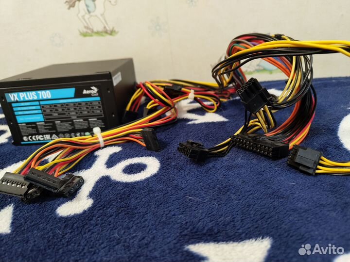 Блок питания aerocool vx plus 700w