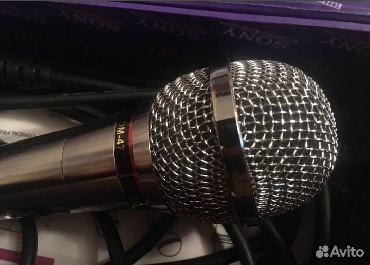 Скинул. новый Sony Japan профессиональный микрофон