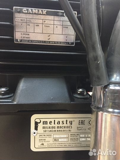 Доильный аппарат Melasty