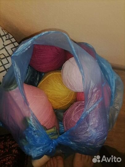 Нитки швейные СССР. Пряжа шерсть и вискоза