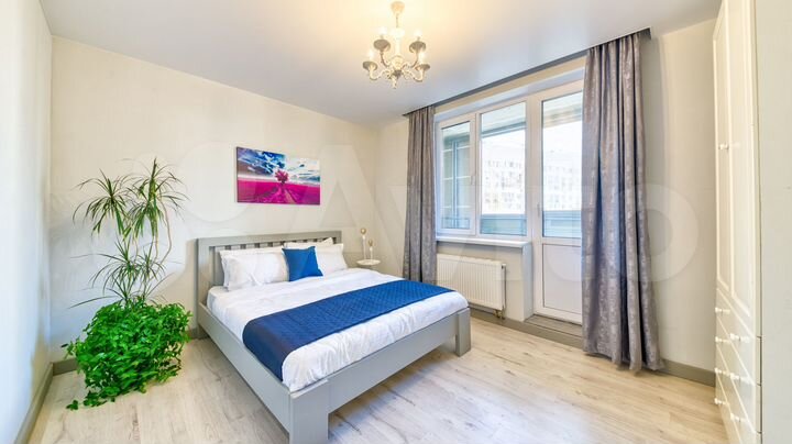 2-к. квартира, 68 м², 8/22 эт.