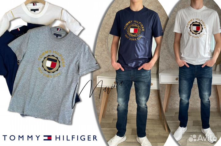 Новые футболки Tommy Hilfiger оригинал M-XXL