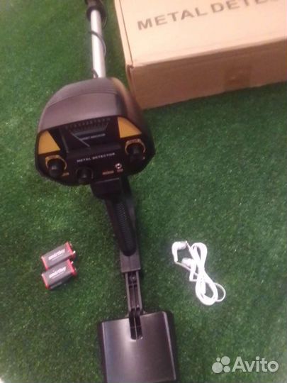 Металлоискатель+батарейки+наушники