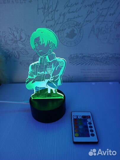 3d ночник аниме