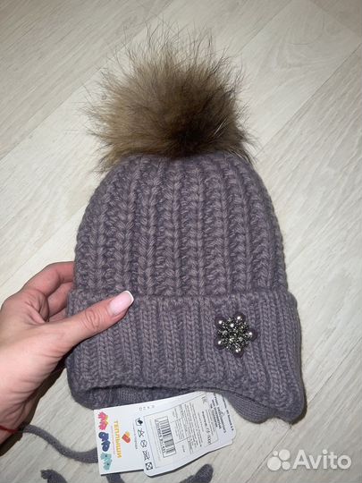 Шапка и снуд для девочки