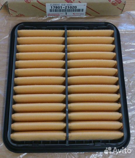 Фильтр воздушный toyota prius 1780121020