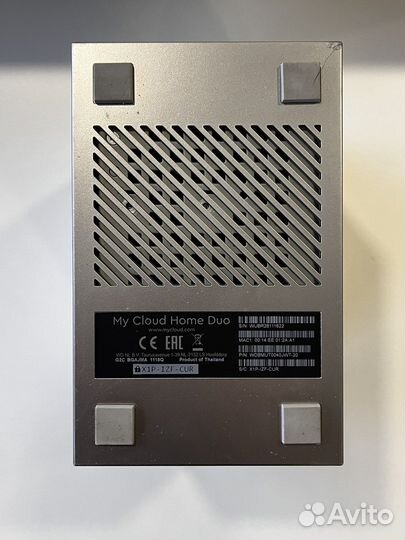 Сетевое хранилище WD My Cloud Home Duo 4TB