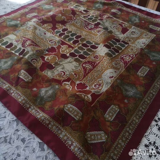 Италия винтажный платок Осени тона