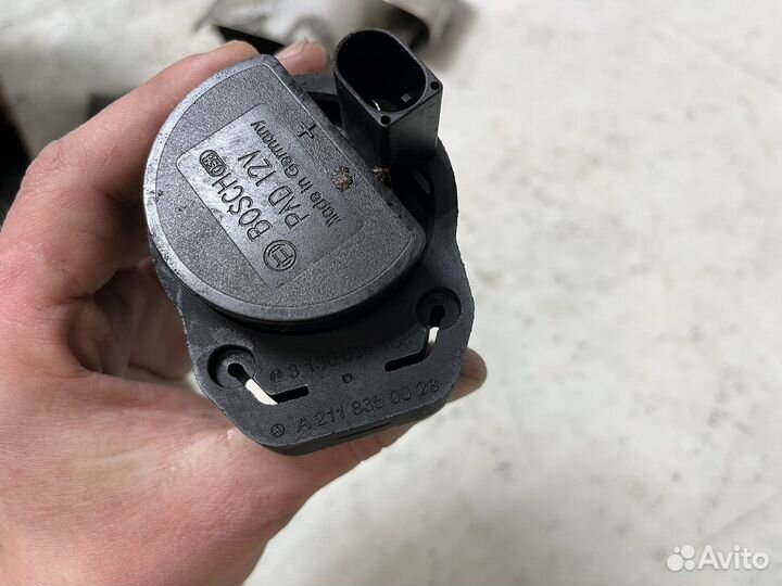 Дополнительная помпа Mercedes W166