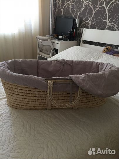 Люлька колыбель плетеная