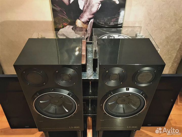 Колонки.Trio/Kenwood/ LS - 800 + подставки