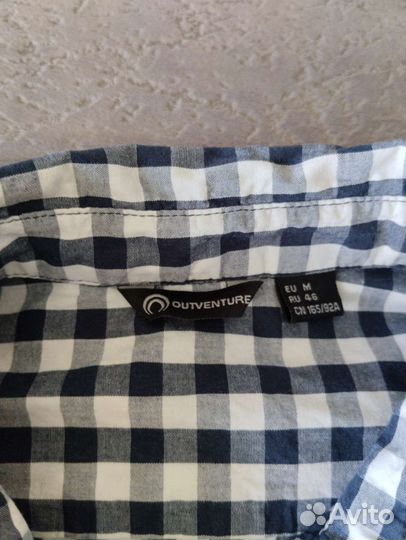 Рубашка с клеткой