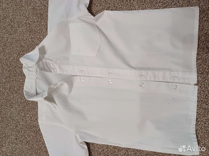 Рубашки белые на мальчика