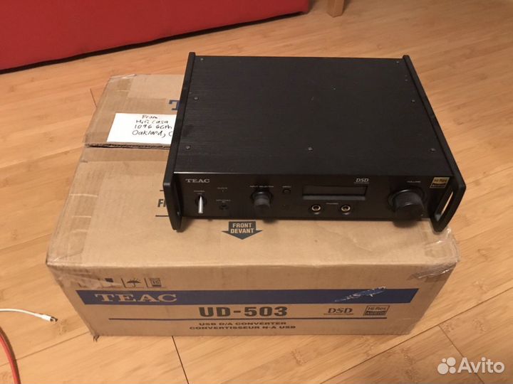 Teac ud-501 серебристый, ud-503 черный