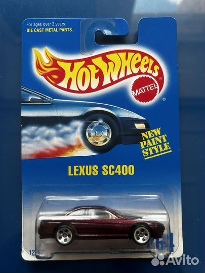 Hot Wheels Mainline Lexus SC400/Toyota Soarer