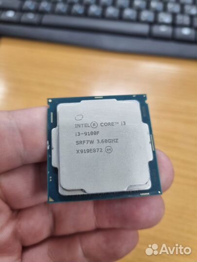 Процессор intel core i3 9100f