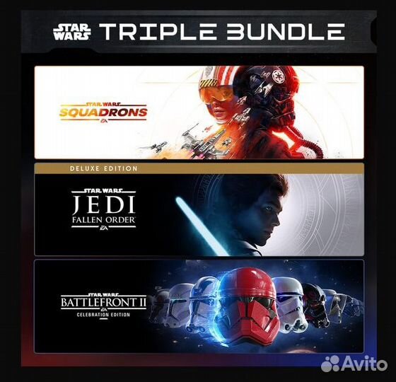 EA Star Wars Triple Bundle PS4/PS5 На Русском