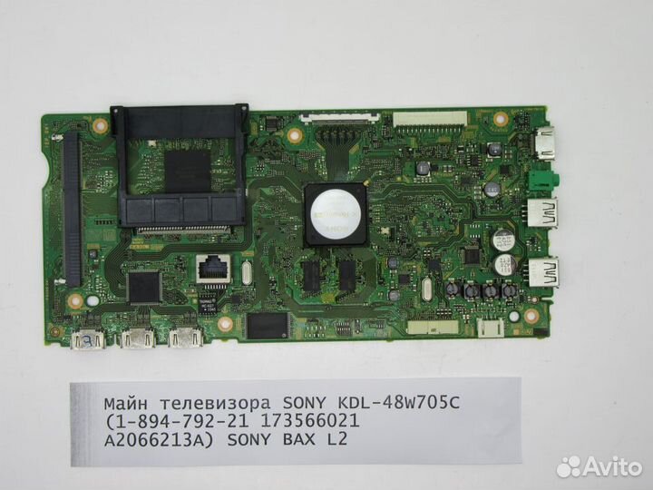 Детали телевизора sony KDL-48W705C