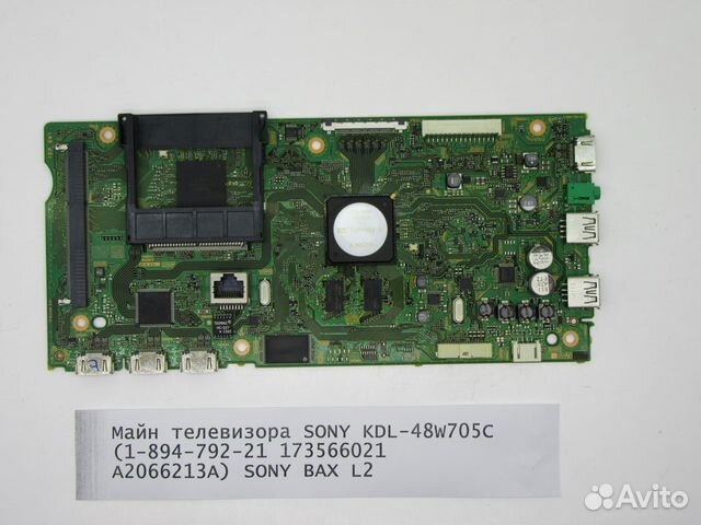 Детали телевизора sony KDL-48W705C