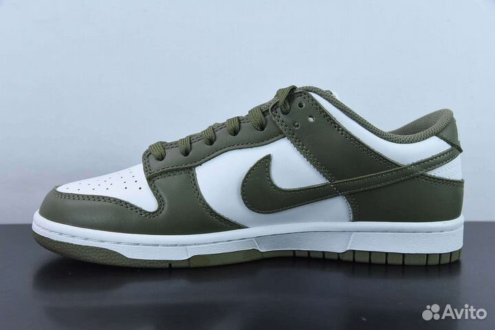 Кроссовки Nike Dunk Low Green Olive