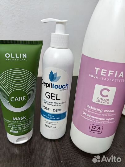 Средства для волос, набор для лица