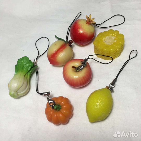 Брелоки Фрукты и Овощи