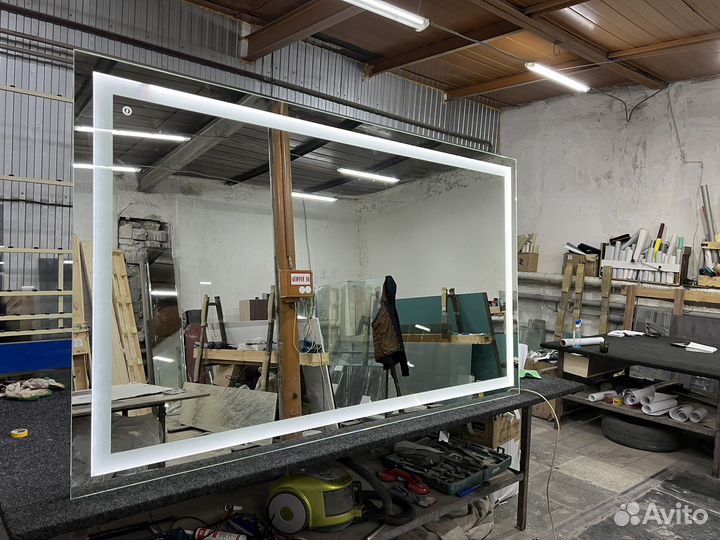 Изготовим зеркало с подсветкой