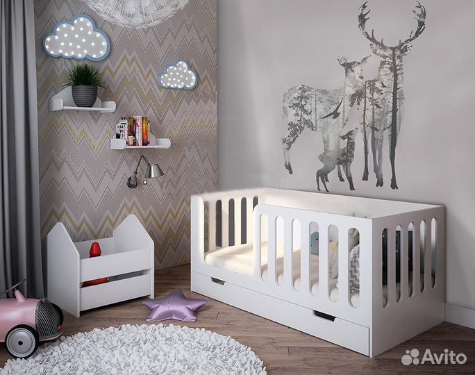 Кроватка Сказочный домик дс-10