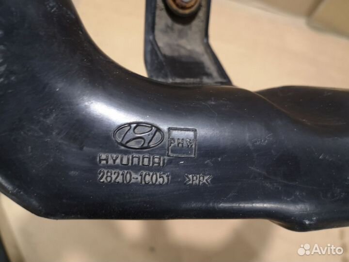 Патрубок воздушного фильтра Hyundai Getz