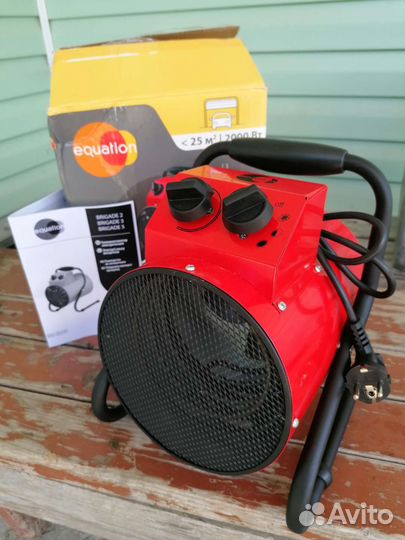 Пушка тепловая электрическая. Новая