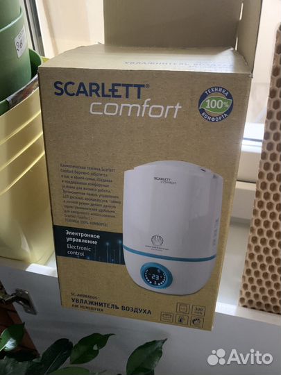 Увлажнитель воздуха scarlett comfort
