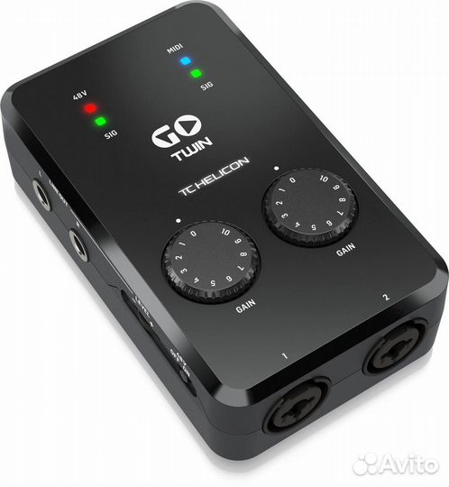 Аудиоинтрефейс TC helicon Go Twin