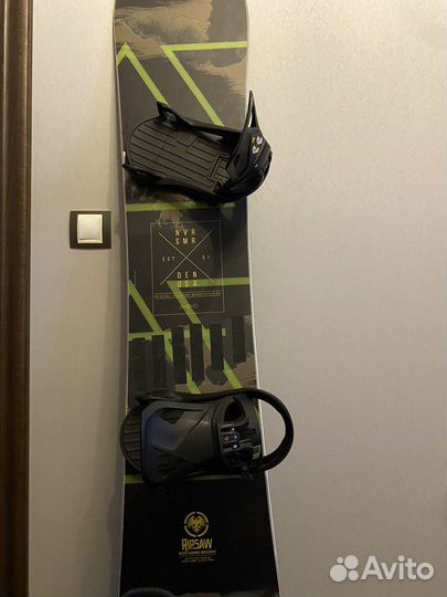 Сноуборд с крепами и ботами burton step on photon