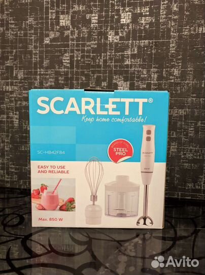 Блендер погружной Scarlett