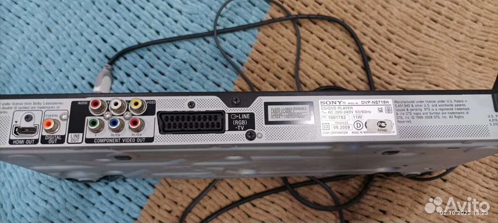 DVD плеер Sony б/у без пульта