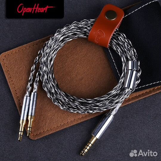 Кабель для наушников openheart 8 жильный 7N OCC