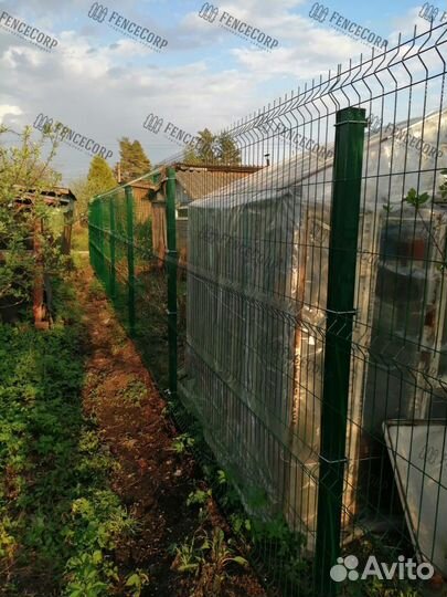 Забор из Гиттер 3Д 3 мм