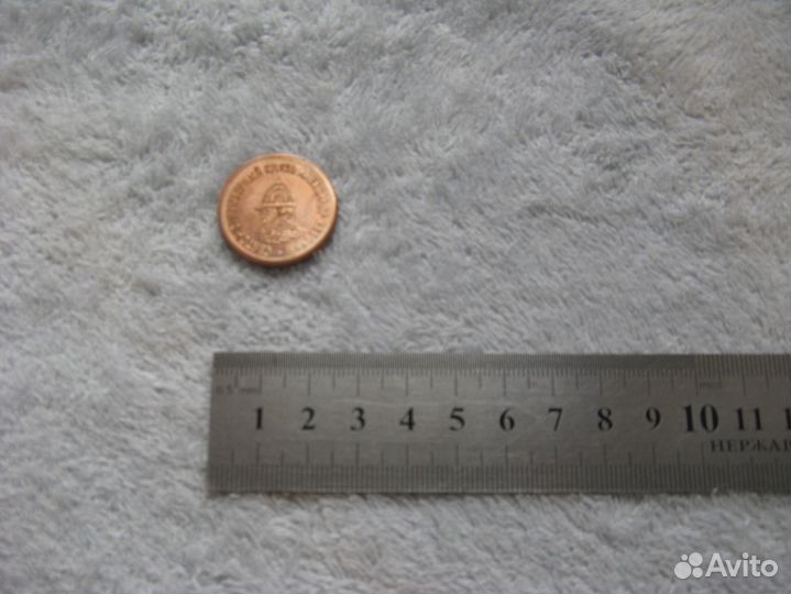 Жетон Александро-Невской лавры (спб, 2013)