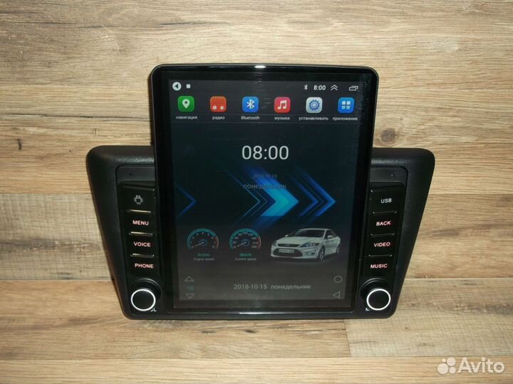 Магнитола Skoda Rapid Tesla Android
