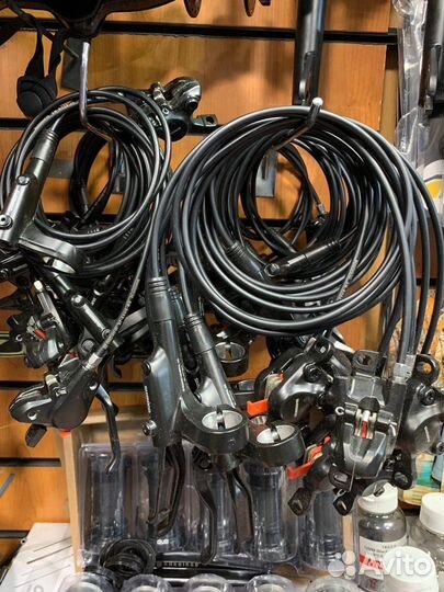 Тормоз Sram Level Guide T Shimano MT200 deore