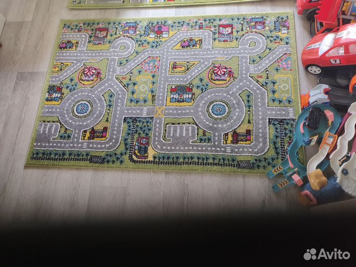 Ковер детский с дорогами
