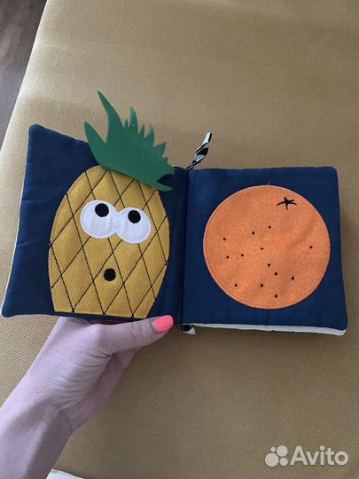 Мягкая развивающая книжка игрушка Икея