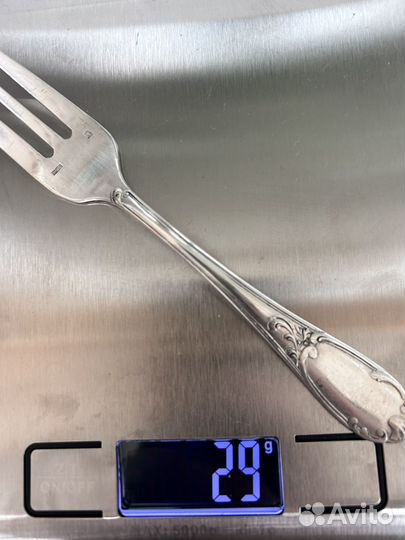 Вилки для десерта, посеребрение, Франция