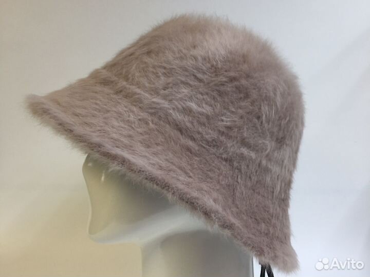 Панама Kangol бежевая ангора Furgora