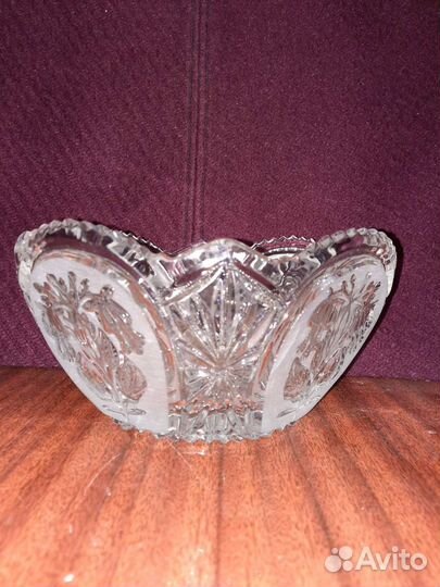 Вазочки хрустальные времён СССР