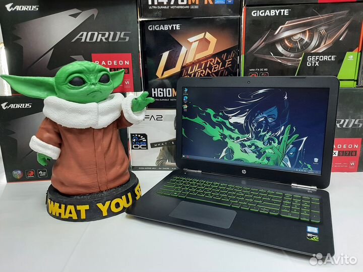 Игровой Ноутбук HP i5-8Gen 8Gb SSD 500Gb GTX 1050