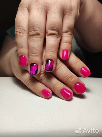 Маникюр с покрытием