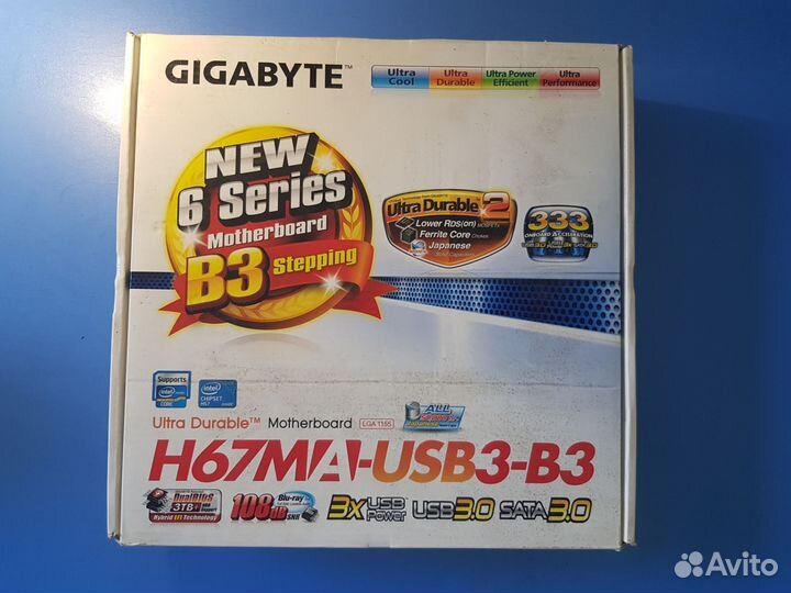 Gigabyte GA-H67MA-USB3-B3 сокет 1155