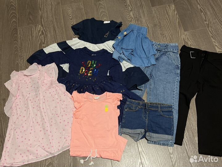 Вещи пакетом на девочку 116 mothercare