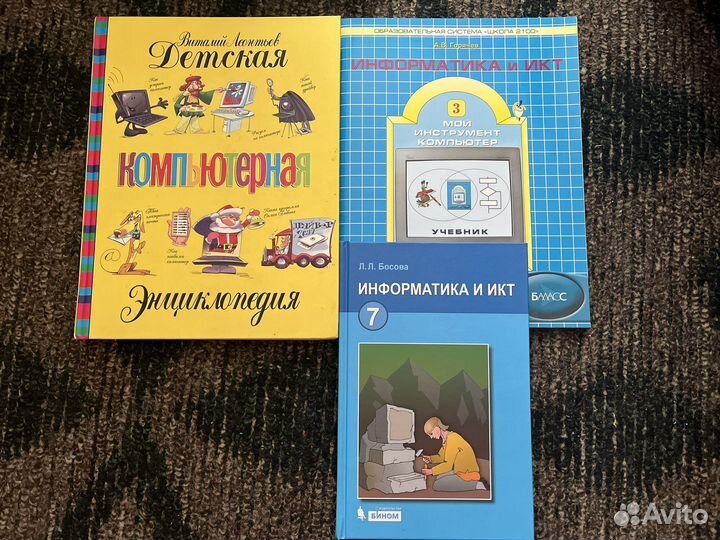 Учебники и книги информатики